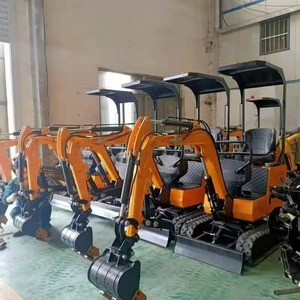 Mini Excavadora Hidráulica Tipo Oruga, Color Naranja, Sistema de Monitoreo Remoto, Uso Agrícola y de Construcción - Product Image 2