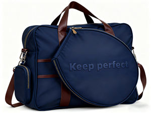 กระเป๋าปิ๊กเคบอลกันน้ำออกแบบโลโก้ได้ตามที่ต้องการขนาดใหญ่กระเป๋าไม้เทนนิสลูกบอลไม้เทนนิสกระเป๋าหนังสำหรับตัดขอบสีออกแบบได้ตามต้องการ - Product Image 2