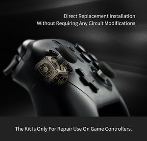 Kit de joystick GuliKit TMR pour manette <span class=keywords><strong>Switch</strong></span> <span class=keywords><strong>Pro</strong></span>, module de capteur électromagnétique anti-dérive avec capuchons de joystick - Product Image 2