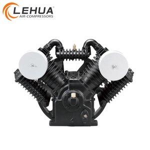 Pompe à air verticale à deux étages en acier moulé LeHua 1105, 4 kW/5,5 ch, 12,5 bar/178 psi - Product Image 4