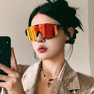 Cycling <b>Glasses</b> Full Rim Spherical <b>Polycarbonate</b> Lens UV400 Polarized Anti Fog Outdoor Women's Fashion Lightweight Sports - Product Image 1