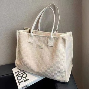 Bolsa de Lona PLAYMAX de Gran Capacidad para Mujer, Nueva Moda, para Salir, de un Solo Hombro, para Mamá, 35x40cm, Personalizable - Product Image 5