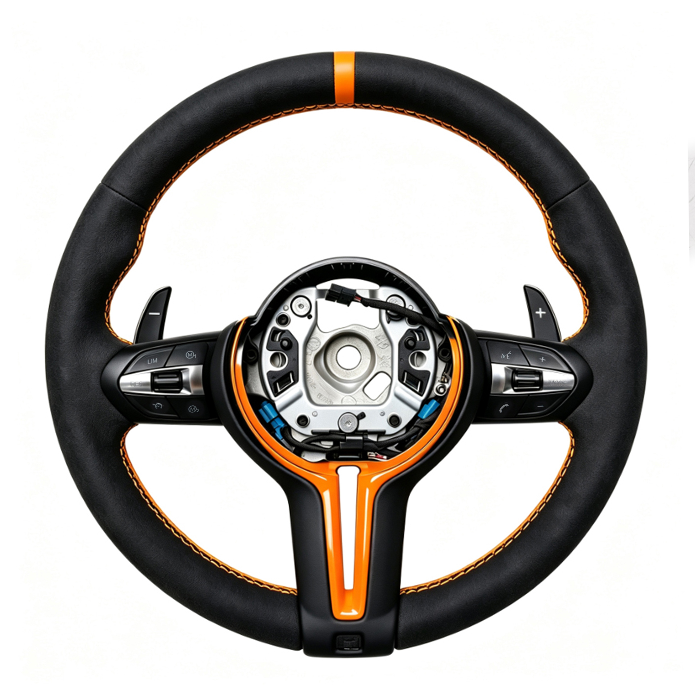 Orange+Leather Frame+Paddle