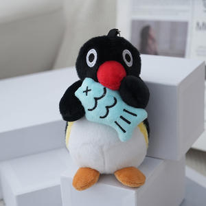 30000 Styles Factory Peluches Pingu avec poisson de 8 pouces, Jouets en peluche, Vente chaude pour les salons de machines à pinces - Product Image 1