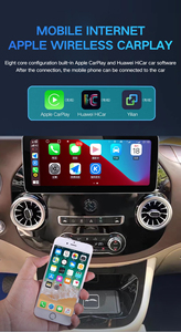12,3 ''<span class=keywords><strong>Android</strong></span> 13 OS 8 + 128GB coche estéreo GPS coche <span class=keywords><strong>Android</strong></span> pantalla para Mercedes Benz Vito 2016-2022 con 360 Panorama Octa Core - Product Image 3