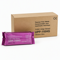 Rouleau de papier thermique pour échographie médicale, papier pour imprimante à ultrasons UPP-110HG