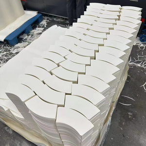 Không in chết cắt giấy trắng Quạt cốc 170gsm + 15 - Product Image 1