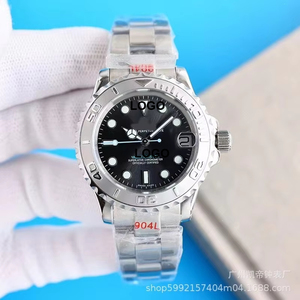 Reloj de Buceo Laojia Gris Yach Master, Reloj Mecánico Automático para Hombre, Luminoso, de Acero Inoxidable con Cristal de Zafiro - Product Image 2