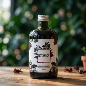 BOTANICA-FIORI DI IBISCO Extrait Liquide Filtré de Fleurs d'Hibiscus Rouge Rubis Non Alcoolisé pour la Préparation Professionnelle de Cocktails - Product Image 2
