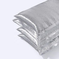 Sacs isothermes jetables pour aliments, sacs isothermes portables personnalisés en aluminium et mousse pour doublures de boîtes isothermes