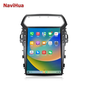 13.8 Inch Touch Screen Android Car Radio Auto Head Unit Monitor Navigation Carplay Multimedia Player for Ford Explorer 2011 2019 - Product Image 1