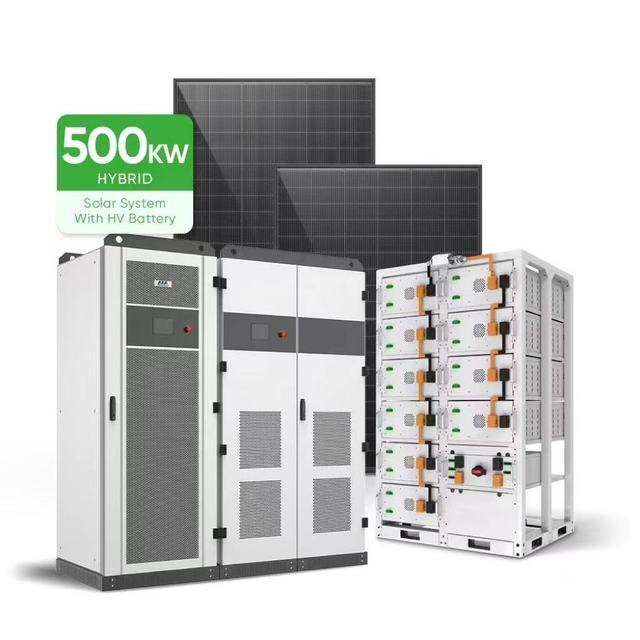 Sunpal Industrial Solar Energy Storage System 30kw 10kw Hybrid Commercial ESS All in One Solar Power Energy Storage System