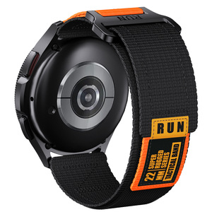 Bracelet de Sport tissé respirant pour <span class=keywords><strong>Apple</strong></span> <span class=keywords><strong>Watch</strong></span> Samsung Huawei <span class=keywords><strong>Garmin</strong></span> Tactics Velcrol Bracelet de montre en Nylon 20mm 22mm 38mm - Product Image 1