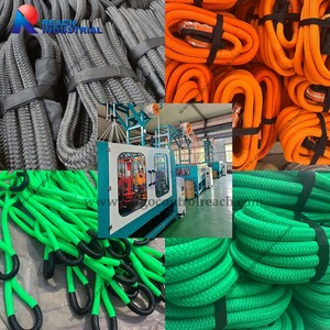 Kit d'outils d'urgence tout-terrain <span class=keywords><strong>4x4</strong></span>, corde de remorquage, <span class=keywords><strong>sangle</strong></span> de remorquage pour la <span class=keywords><strong>traction</strong></span> cinétique et le secours de véhicules - Product Image 2