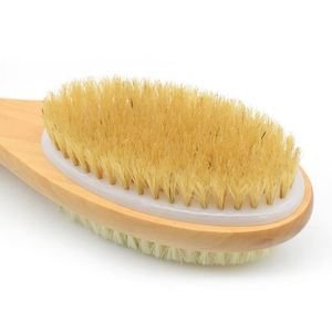 Bathroom Accessories Double Sided Exfoliating <b>Bath</b> Brush with Soft Stiff Bristles - Product Image 6