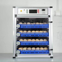 Incubateur d'œufs intelligent nouvelle génération pour oiseaux, poulets, émeus, oies et autruches |   Machine d'incubation entièrement automatique, taux d'éclosion de 98%, 220V PVC
