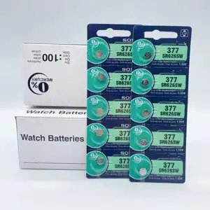 LR44 1130 Lr41 Baterai Tombol Alkaline 0 Baterai Merkuri Baterai Ag13 Tombol Alkaline Sel Lr44