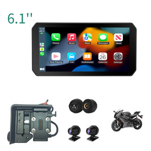 Wireless Carplay Moto Android sistema GPS schermo di navigazione con 6.1 ''display touch compatibile con tutti i modelli BMW Moto - Product Image 1