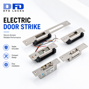 Cerradura Eléctrica ANSI Estándar 12V 24V de Alta Resistencia, Segura, NC NO, para Puertas Metálicas, de Acero, de Madera, Contra Incendios, Comercial, OEM, CE, RoHS - Product Image 1