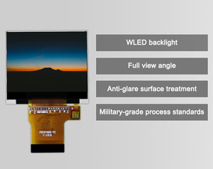 Polcd 2.31 inch LCD-scherm 320x240 pixels ILI9342C Drive IC Lcm Vierkant Paneel TFT LCD-module Display - Product Image 2
