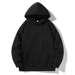 Sweat à capuche personnalisé en molleton français avec étiquette privée, doublure brodée, coupe décontractée, style streetwear, pour l'automne - Product Image 6
