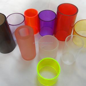 Tubos de PMMA huecos de colores, transparentes, anti-UV, longitud ajustable - Product Image 2