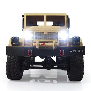 WPL B-14 2.4G 1:16 Camión Militar RC a <span class=keywords><strong>Escala</strong></span> Completa 4WD, Juguete RC con Control Remoto y Luces - Product Image 5