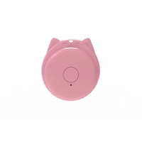 Traceur GPS Bluetooth étanche IPX5 en forme de chat mignon pour animaux de compagnie, mini balise intelligente anti-perte pour chats et chiens, portable avec application, vente en gros