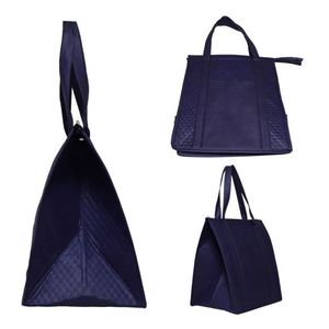 Sac isotherme XXL portable et robuste pour vin, avec fermeture éclair, personnalisable avec logo, idéal pour le shopping et la promotion (vente en gros) - Product Image 3
