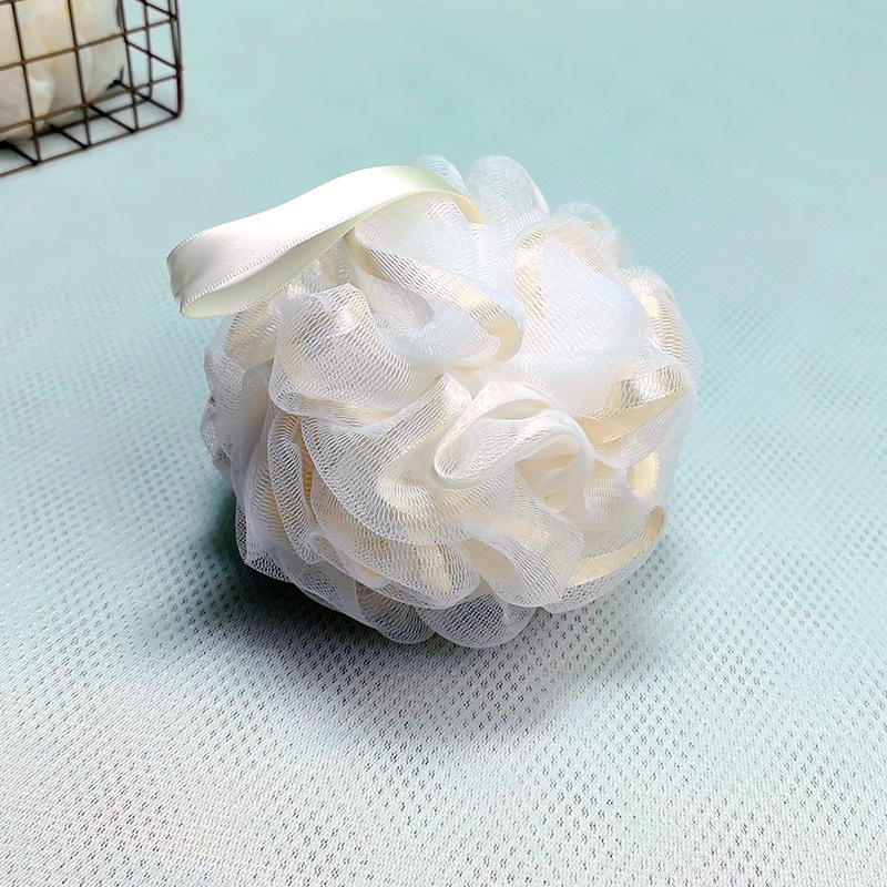 Bombe de bain ruban beige 50g (Emballage en vrac)