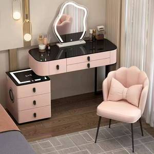 Smart home multi-functional bedroom dressing <b>table</b> Luxurious and simple design Black technology makeup <b>table</b> - Product Image 5