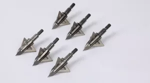 Punte per Frecce da Tiro con l'Arco 100 Grani 125 Grani con 3 Lame, Punte Broadhead per <span class=keywords><strong>Caccia</strong></span>, Punte a Vite per Frecce - Product Image 2