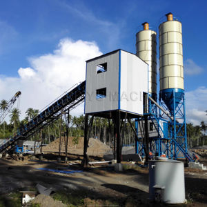 Centrale à béton mobile Hzs60 centrale à béton 60m3 à vendre pour les travaux de construction - Product Image 1