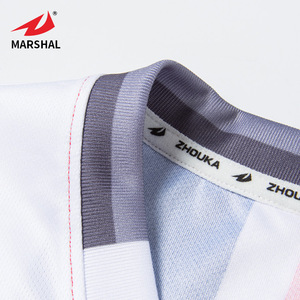 Online manufacturer retro blank red white sublimated football jersey co football wear custom set shirt maker soccer football jersey - Product Image 4