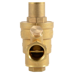 Valve verte DN20 NPT 3/4 ''régulateur régulateur <span class=keywords><strong>de</strong></span> <span class=keywords><strong>pression</strong></span> d'<span class=keywords><strong>eau</strong></span> en laiton réducteur PN 1.6 réglable avec jauge - Product Image 3