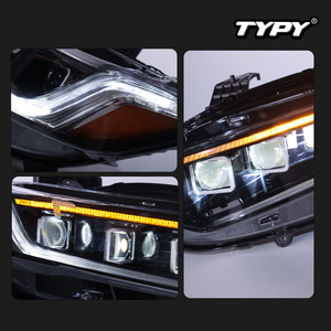 Feux avant TYPY pour Accord 10ème génération 2018-2022, avec lentilles LED, feux de jour et clignotants séquentiels. - Product Image 6