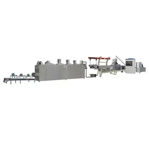 Advanced technology textured vegetarian soy protein machine processing line/Fibre soya protein extruder