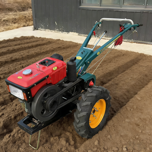 Mini-tracteur agricole à deux roues, motoculteur rotatif manuel, tracteurs agricoles multifonctionnels - Product Image 1