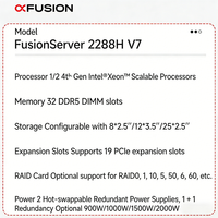 Serveur Rack 2U 2-sockets Xfusion 2288HV7 de Bonne Qualité, Intel Xeon Scalable 4e/5e Génération 2.8GHz, Capacités AI, Stock Disponible