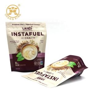 Linh hoạt bao bì thực phẩm Túi tùy chỉnh thiết kế in đứng lên Túi Nắp kéo dây kéo khóa bột thực phẩm doypack Túi - Product Image 4