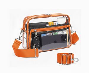 Bolso Bandolera Transparente con 2 Correas Extra Largas, TPU Antiamarilleo, Aprobado para Estadios y Conciertos, Fábrica OEM - Product Image 2