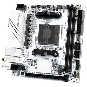 Jginyue b350i cộng với Dual channel <span class=keywords><strong>DDR4</strong></span> AM4 PC bo mạch chủ cho máy tính để bàn chơi game - Product Image 1