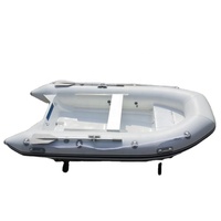 3.3m Certificat CE Bateau Gonflable En Fiber De Verre avec jockey console centrale
