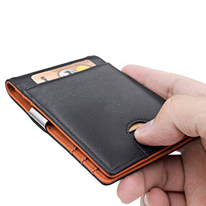<strong>Wallet</strong> Men's Business Cross Border Men's Handbag Soft Leather Long Phone Bag Casual Korean Zipper <strong>Smart</strong> <strong>Wallet</strong> for Men - Product Image 4