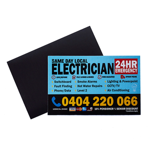 Biglietto da Visita Magnetico Personalizzato in Stile Art Deco, Formato Medio, Magnete in Carta <span class=keywords><strong>per</strong></span> Pubblicità, Adesivo Magnetico di Varie Forme e Stili - Product Image 2