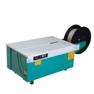 Máquina Flejadora Semiautomática de Escritorio para PP, Máquina Empacadora Vertical Eléctrica para Cartones, Libros, Cintas de PET, Máquina Empacadora de Cintas de Plástico - Product Image 1