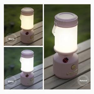 Lanterne de camping vintage, lampe LED suspendue pour tente, rechargeable, portable, lampe de nuit d'urgence pour la pêche, la randonnée, l'éclairage - Product Image 6