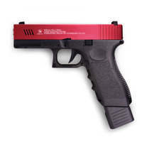 Simulador Láser con Diseño Realista de Pistola, Sistema de Retroceso y Cargador Electrónico para Prácticas de Tiro