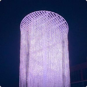 Indoor/Outdoor 3D Crystal <strong>LED</strong> <strong>Pixel</strong> Light Programmable <strong>Addressable</strong> RGBW IP67 Point Lights - Product Image 3