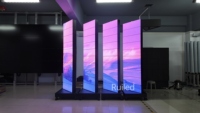 Affichage LED rotatif mécanique personnalisé IP65 pour l'extérieur Solution de publicité cinétique pour expositions et promotions commerciales
